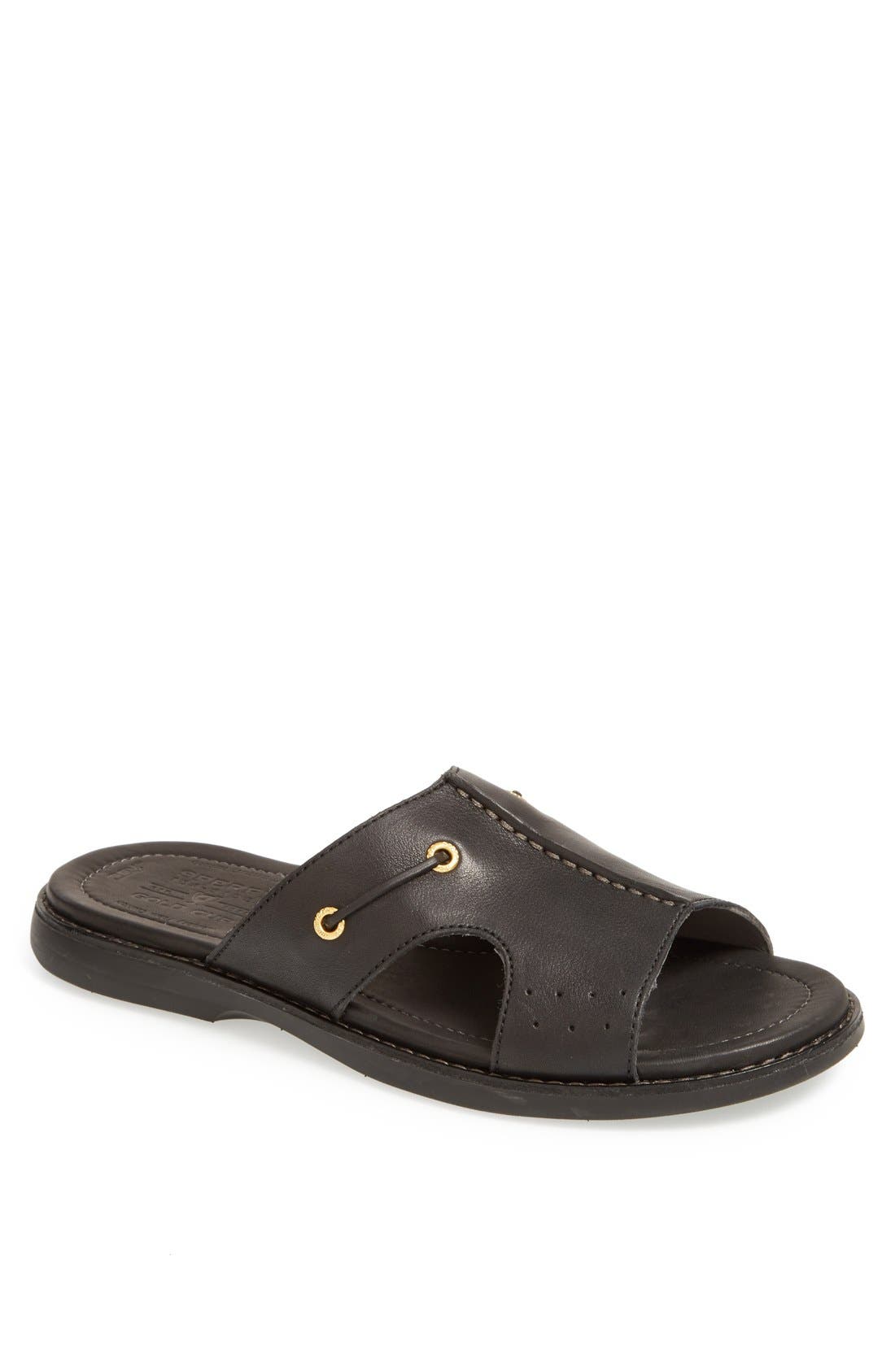 sperry gold sandals