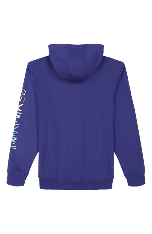 Shop Quiksilver Kids' Super Radical Times Pullover Hoodie In Royal