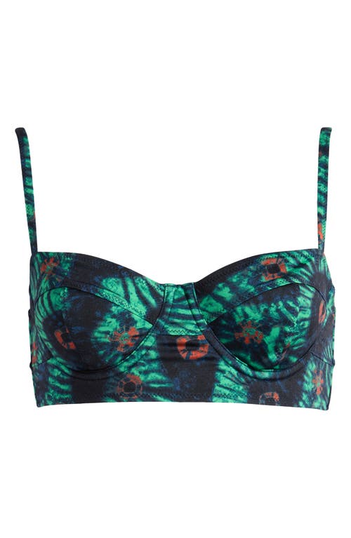 Ulla Johnson Zahara Bikini Top Urchin In Oasis