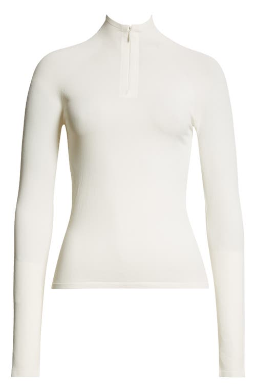 Shop The Row Patti Funnel Neck Pullover In White