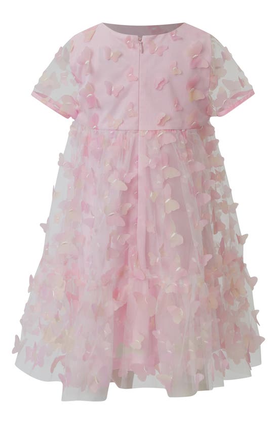 Shop Bardot Junior Kids' Butterfly Trapeze Party Dress In Pastel Multi