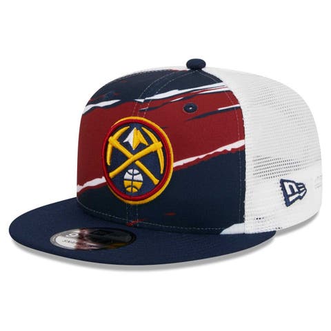 Men's Denver Nuggets New Era White/Navy State Pride 59FIFTY Fitted Hat