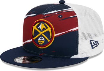 Denver Nuggets New Era Tip-Off Two-Tone 59FIFTY Fitted Hat - Gray/Navy