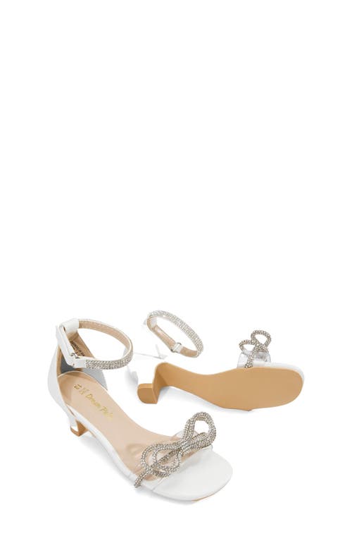 Shop Dream Pairs Kids' Ankle Strap Sandal In White