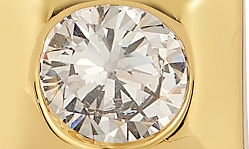 Chloe & Madison Chloe And Madison Graduated Link Cz Drop Earrings In Gold