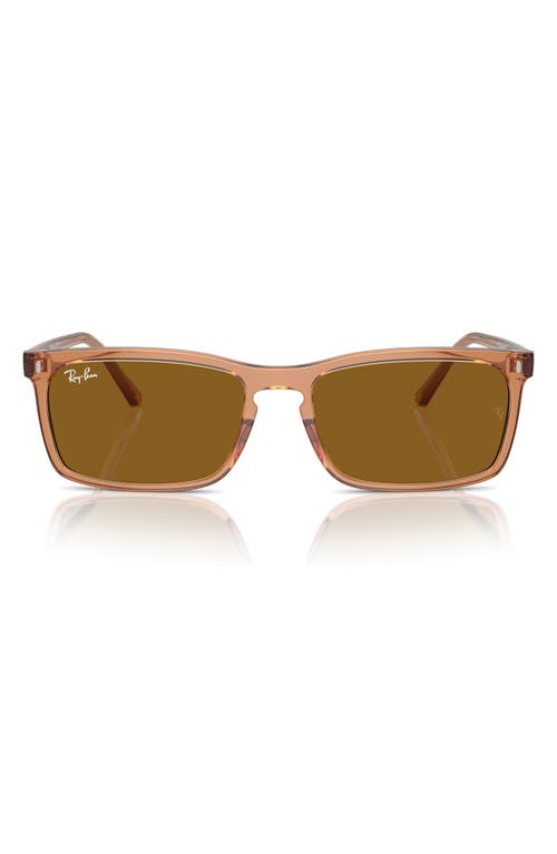 Ray Ban 56mm Rectangular Sunglasses