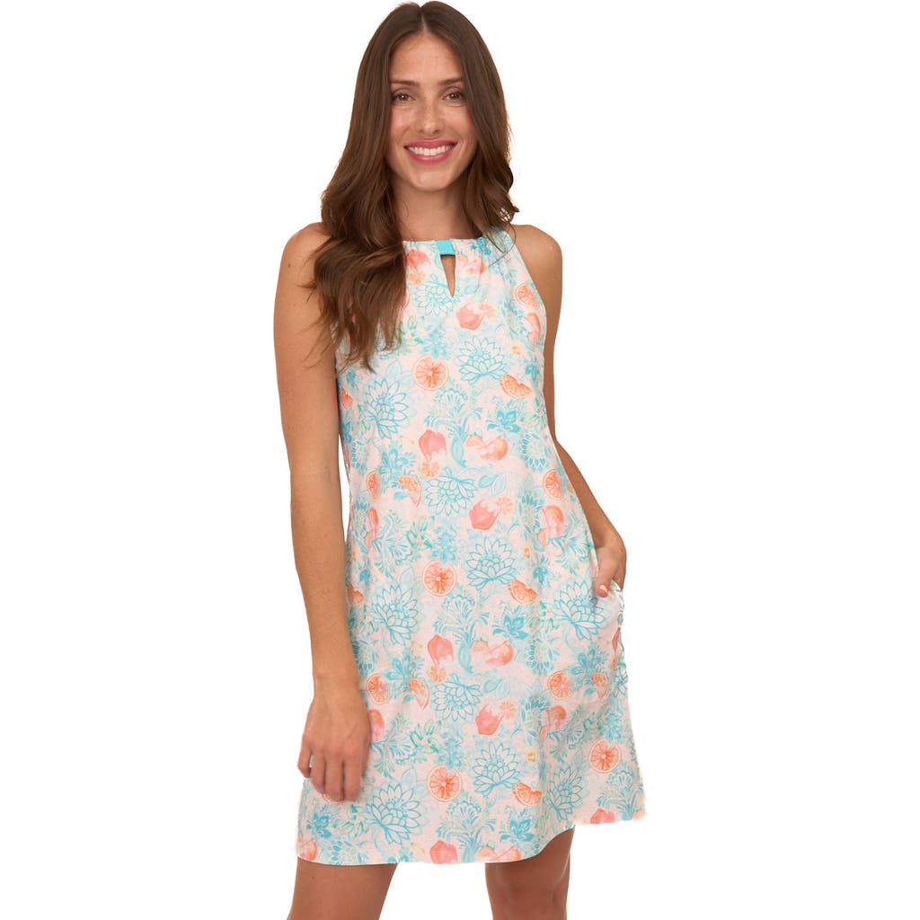 Cabana Life Sleeveless Shift Dress In Spritz