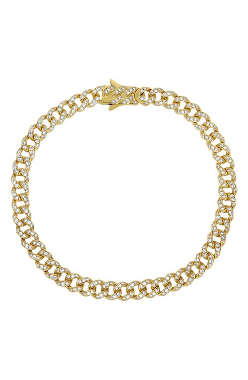 Bony Levy Varda Diamond Curb Chain Bracelet In 18k Yellow Gold
