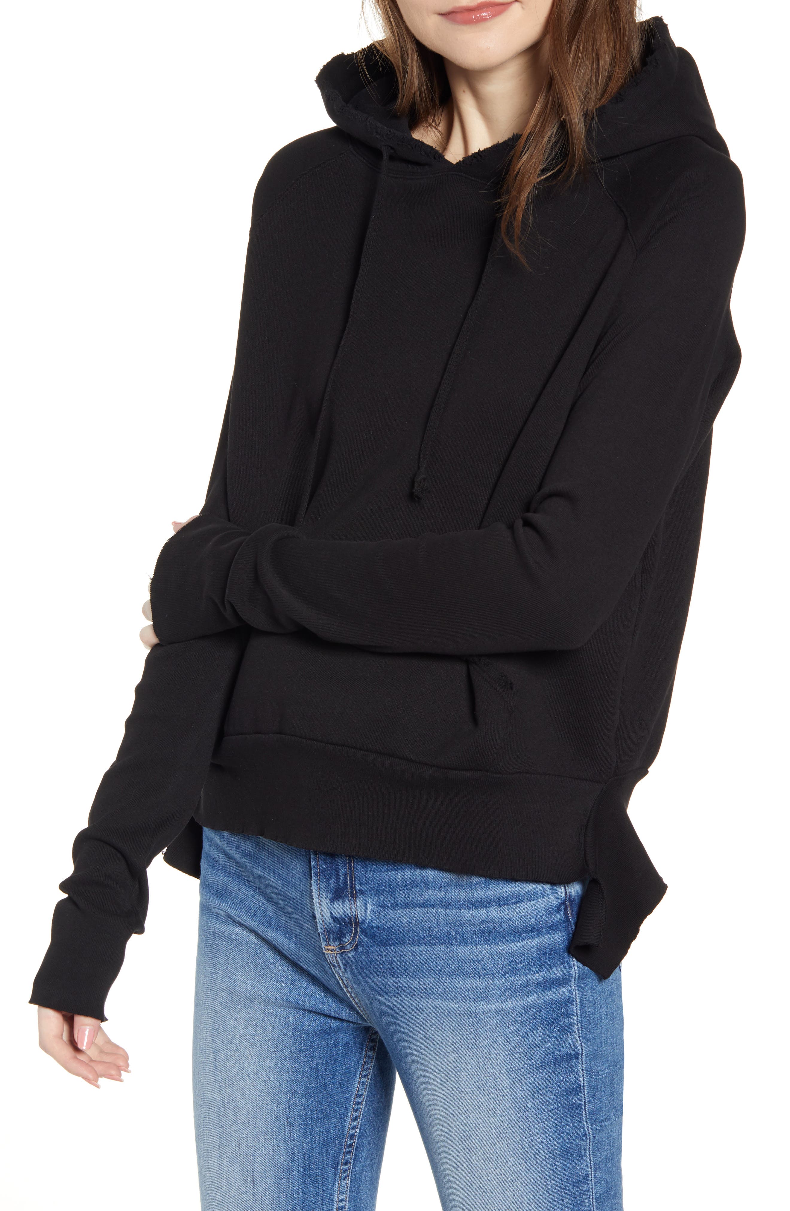 nordstrom black hoodie