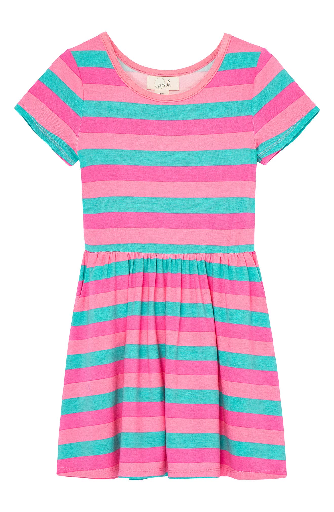 Curious Kids' Stripe Knit Dress | Nordstrom