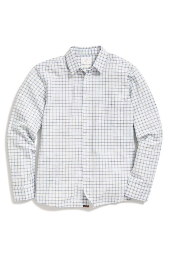 Shop Billy Reid Cypress Grid Plaid Button-up Oxford Shirt In Pebble