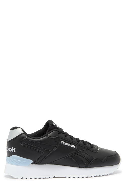 Shop Reebok Glide Ripple Clip Sneaker In Black/silver
