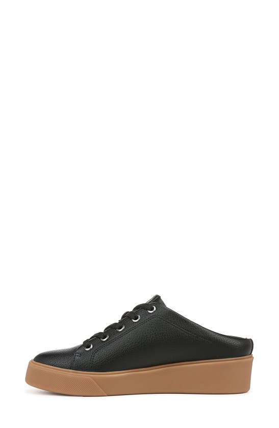 Naturalizer Morrison-mule Sneakers In Black Leather