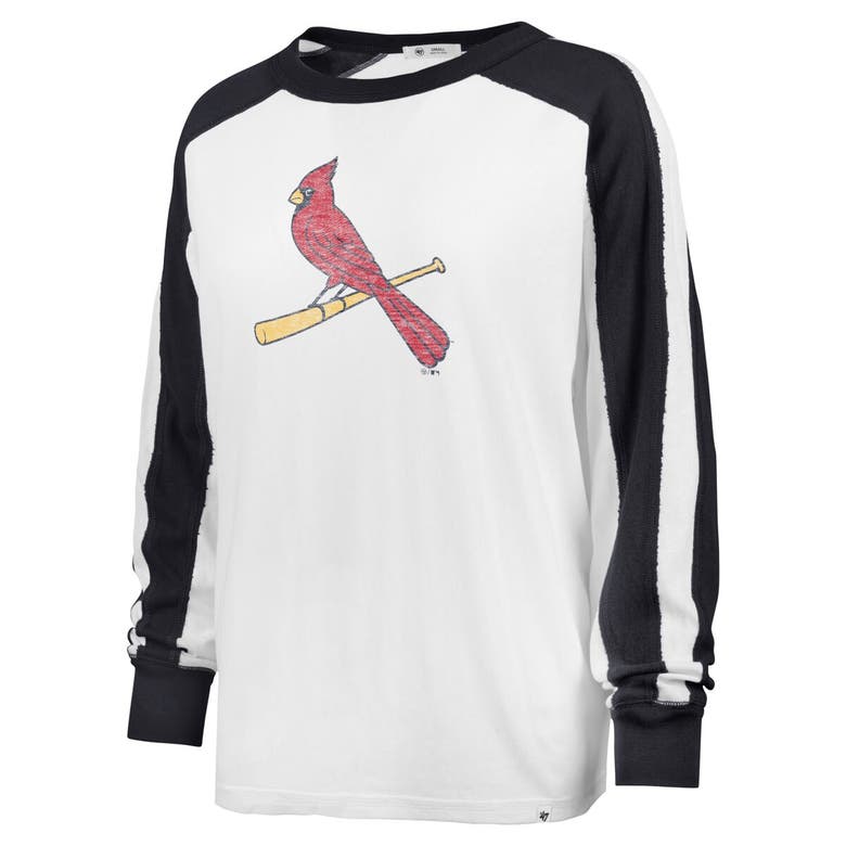 Shop 47 ' White St. Louis Cardinals Premier Caribou Long Sleeve T-shirt