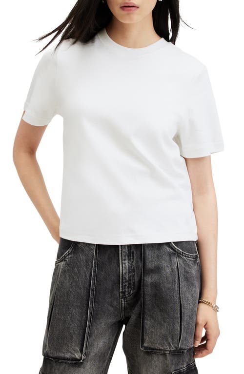 Shop Allsaints Lisa Crewneck T-shirt In White