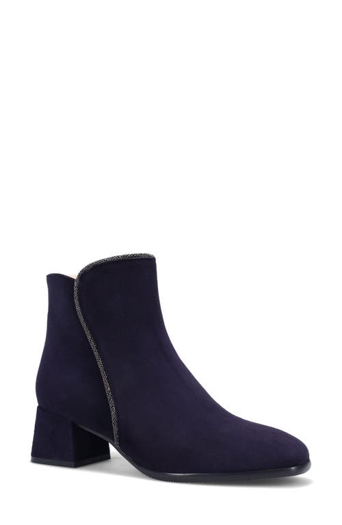 Shop Ron White Janelle Water Resistant Bootie In French Navy Suede