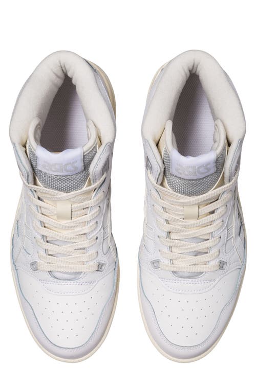 Asics ® Ex89 Mid Top Basketball Shoe In White/white
