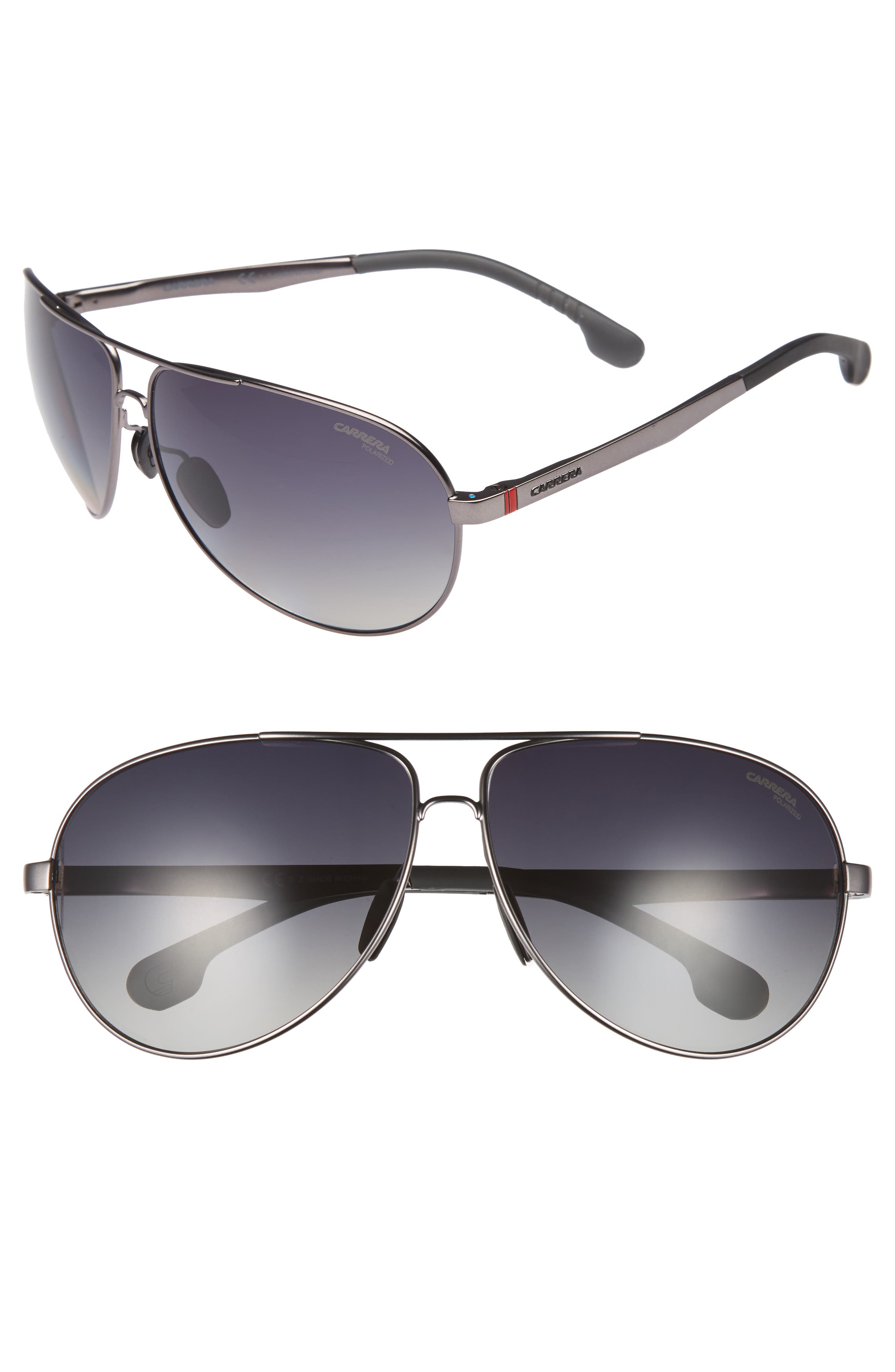 Carrera Eyewear 66mm Polarized Sunglasses Nordstrom