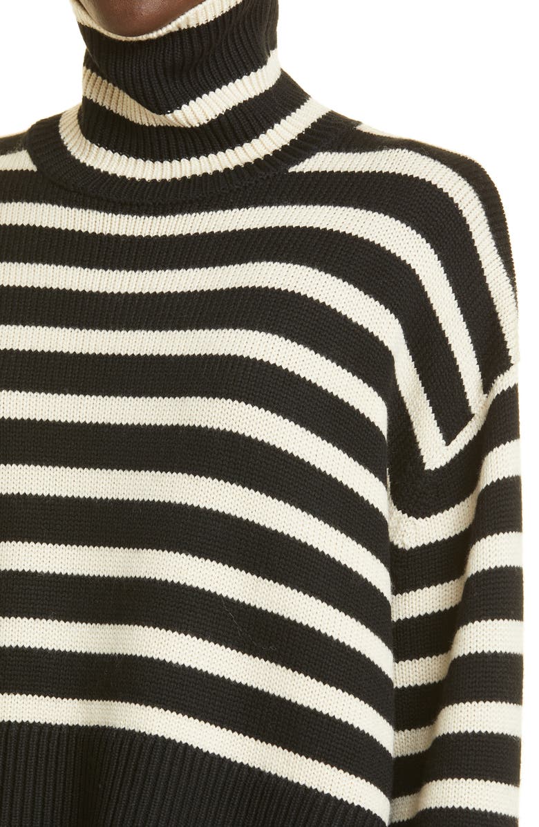 Støvet Kondensere Smuk Totême Stripe Wool Blend Turtleneck Sweater | Nordstrom