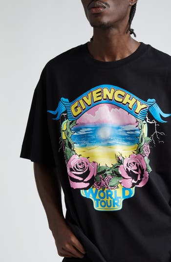 Givenchy world hotsell tour t shirt