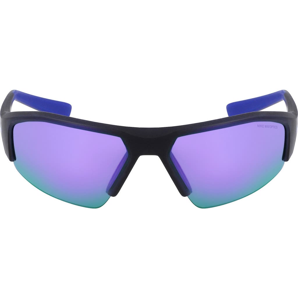 Nike Skylon Ace 22 70mm Rectangular Sunglasses In Purple
