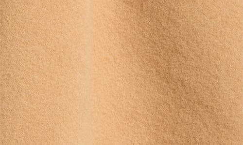 Rag & Bone Ingrid Blanket Stitch Wool Poncho In Camel
