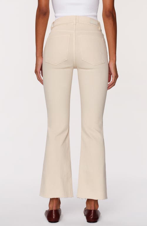 Dl1961 Bridget Instasculpt Raw Hem Ankle Bootcut Jeans In Flax Performance