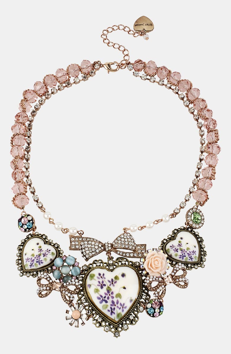betsey johnson thanksgiving necklace