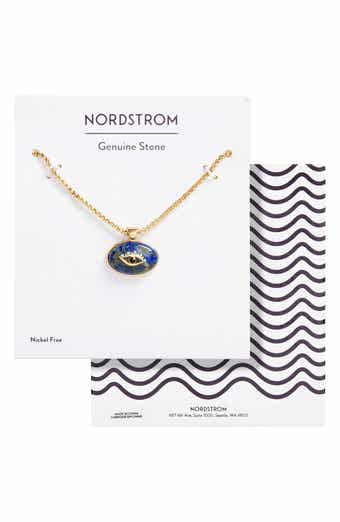 Nordstrom Amazonite Starburst Pendant Necklace Nordstrom