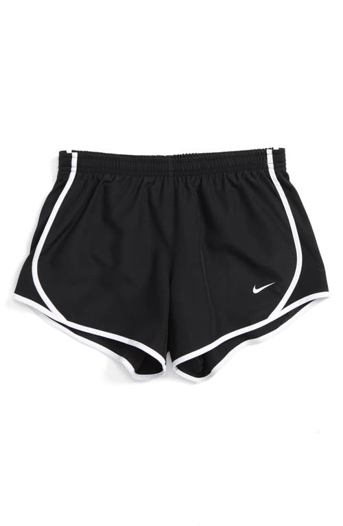 Nike Kids' Dry Tempo Running Shorts 010 Black/white at Nordstrom,