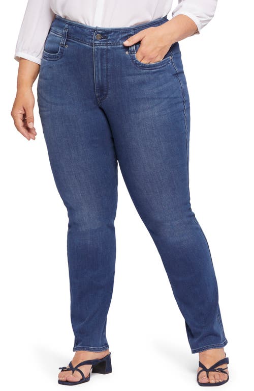 NYDJ Marilyn Hollywood High Waist Straight Leg Jeans in Rendezvous at Nordstrom, Size 28W