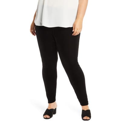 Plus Size Eileen Fisher Ankle Leggings, Black