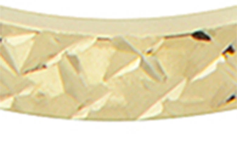 Shop Candela Jewelry 14k Yellow Gold Textured Hoop Earrings