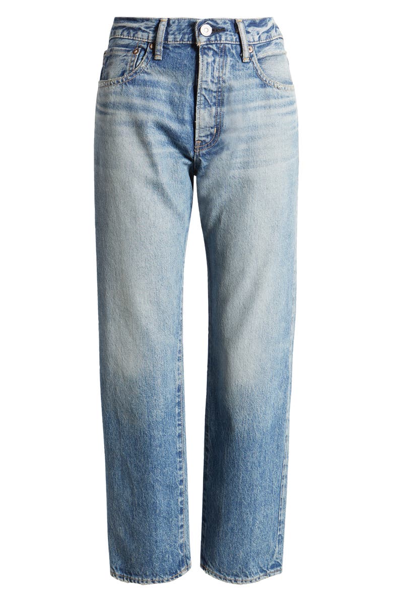 MOUSSY Vineyards Distressed Nonstretch High Waist Ankle Boyfriend Jeans ...