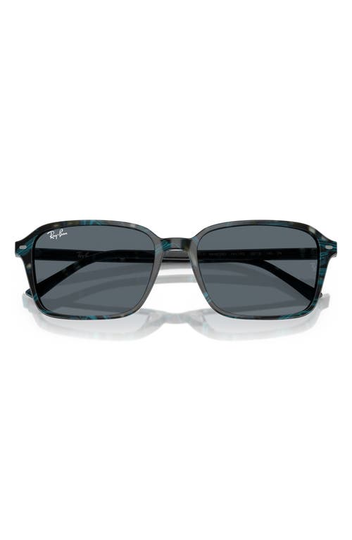 Ray Ban Ray-ban 56mm Square Sunglasses In Blue