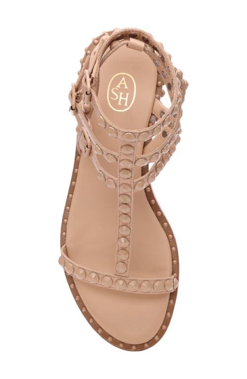 Ash Play Bis Sandal In Skin/skin