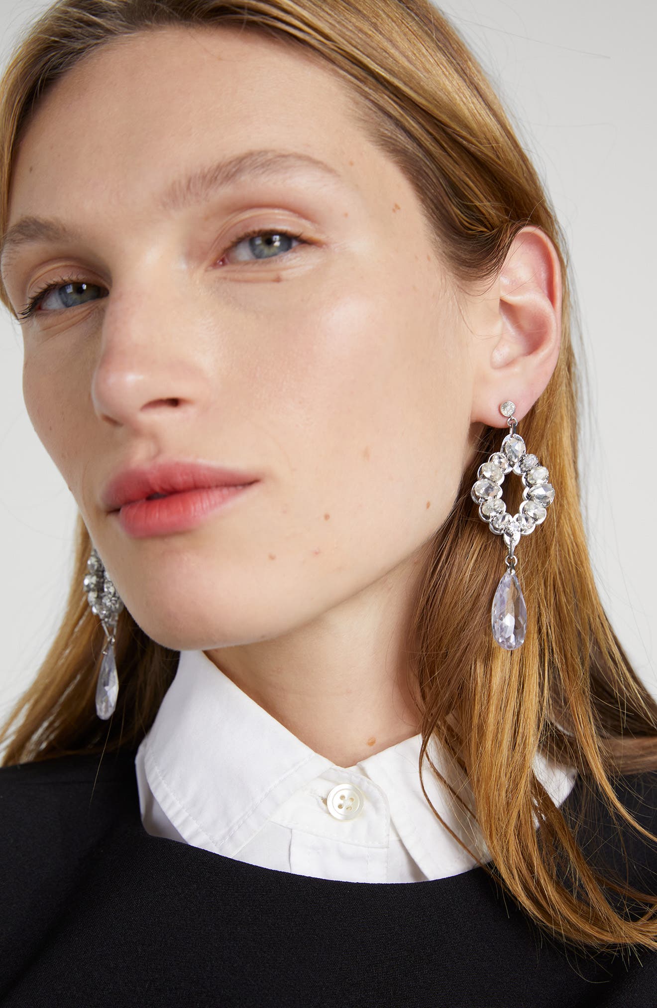 nordstrom crystal drop earrings