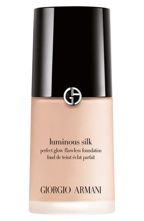 ARMANI beauty Luminous Silk Natural Glow Foundation in 3.75 Very Fair/pink at Nordstrom