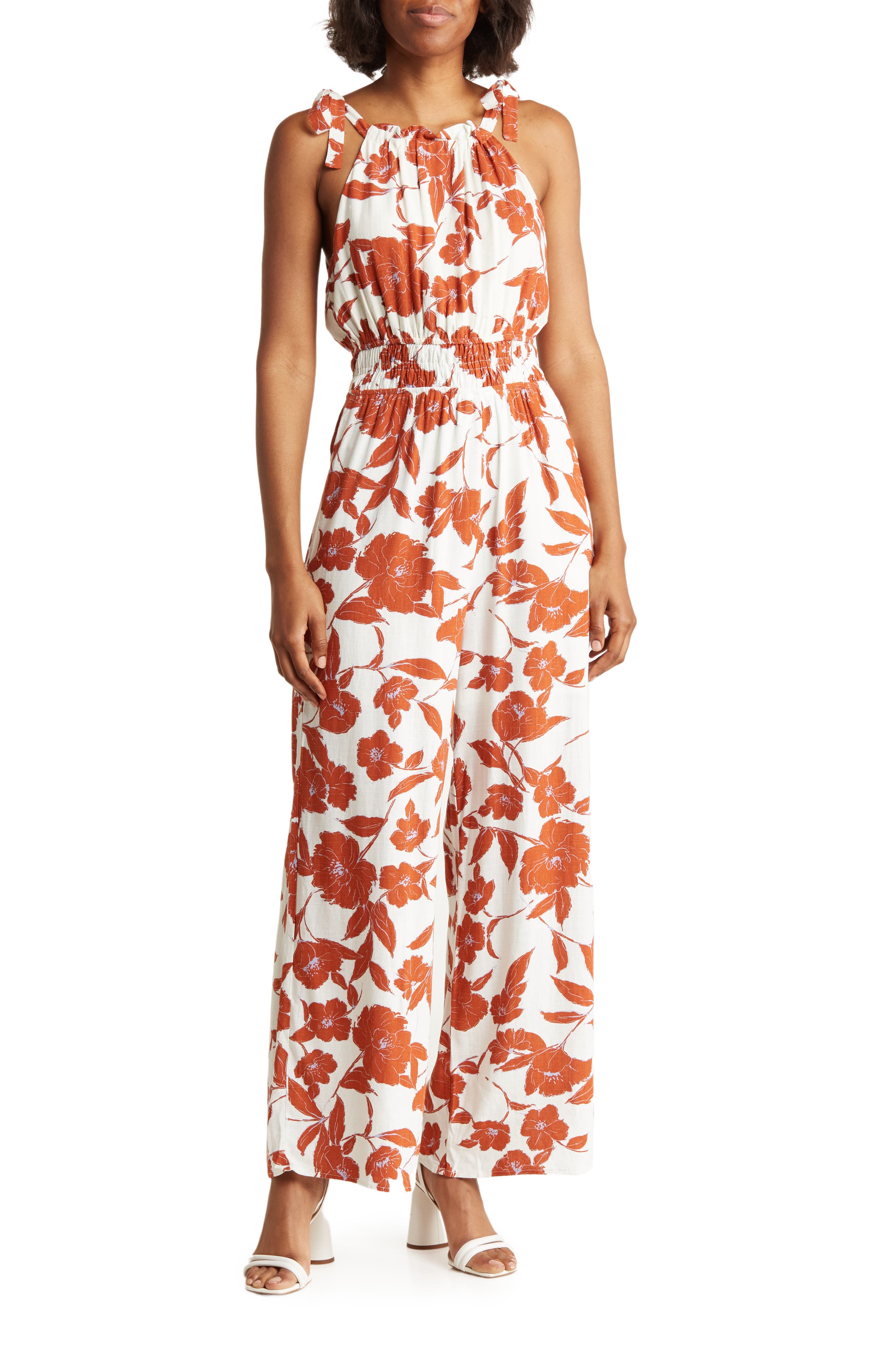 floral dressy jumpsuit