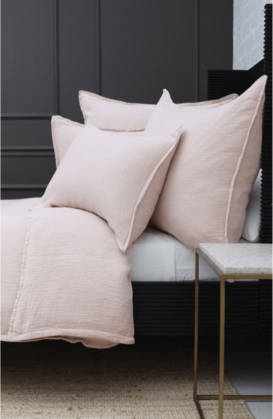 Pom Pom At Home Waverly Cotton Duvet Set In Blush