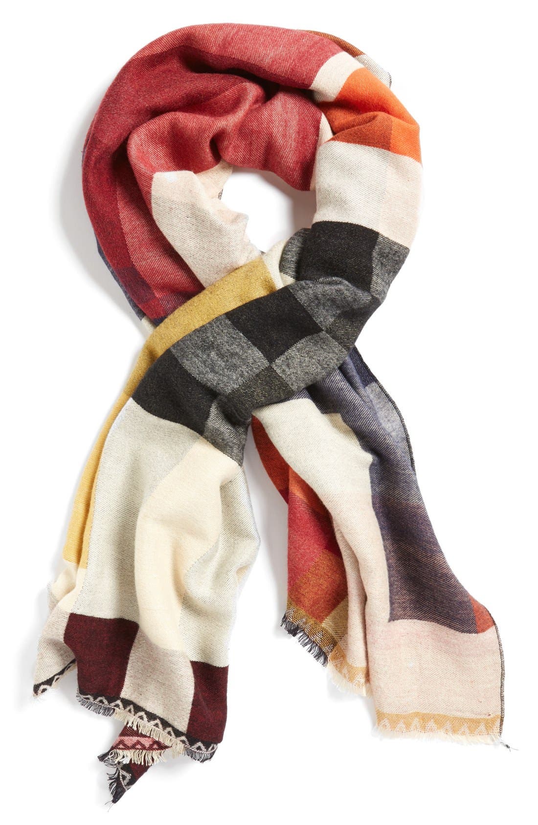 BP. Block Print Scarf Nordstrom