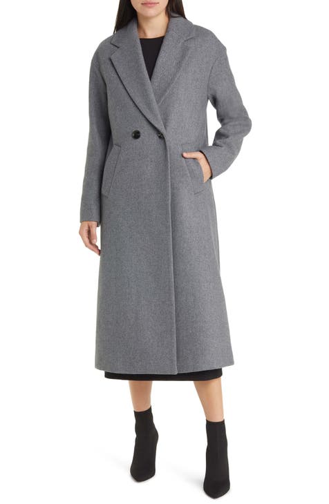 Wool Blend Maxi Coat