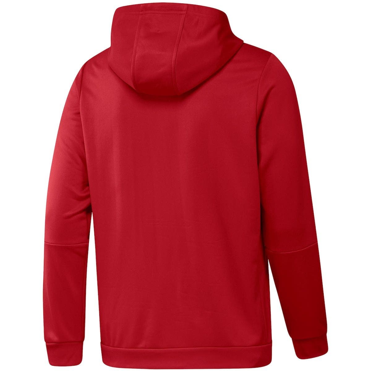 red adidas quarter zip