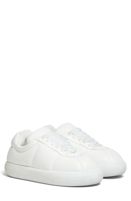 Shop Marni Puff Sneaker In White