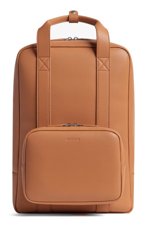 Monos Metro Backpack In Saddle Tan