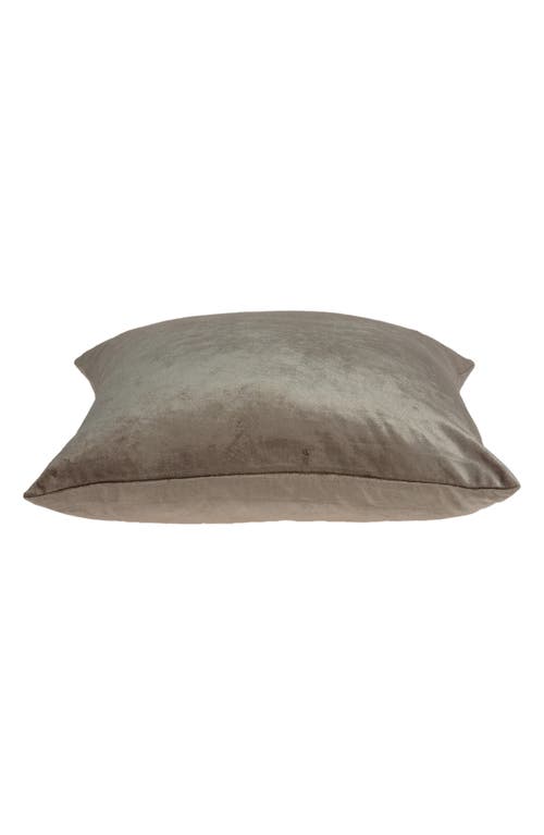 Parkland Collection Druzy Transitional Throw Pillow In Taupe