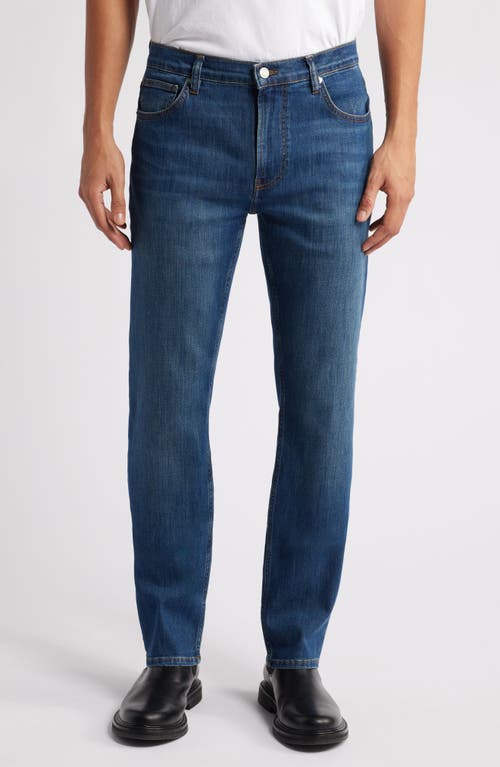 Shop Frame Modern Straight Leg Jeans In Benz