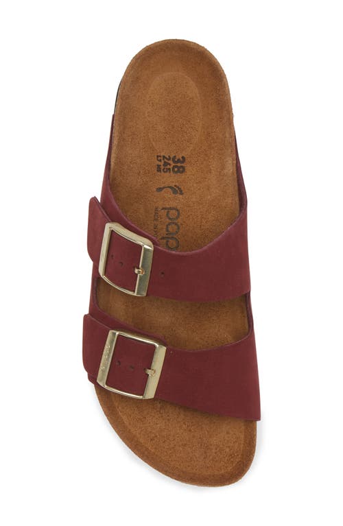 Shop Birkenstock Arizona Flex Platform Slide Sandal In Zinfandel