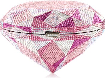 Judith Leiber Couture Women's Rose Crystal Clutch - Fuchsia One-Size