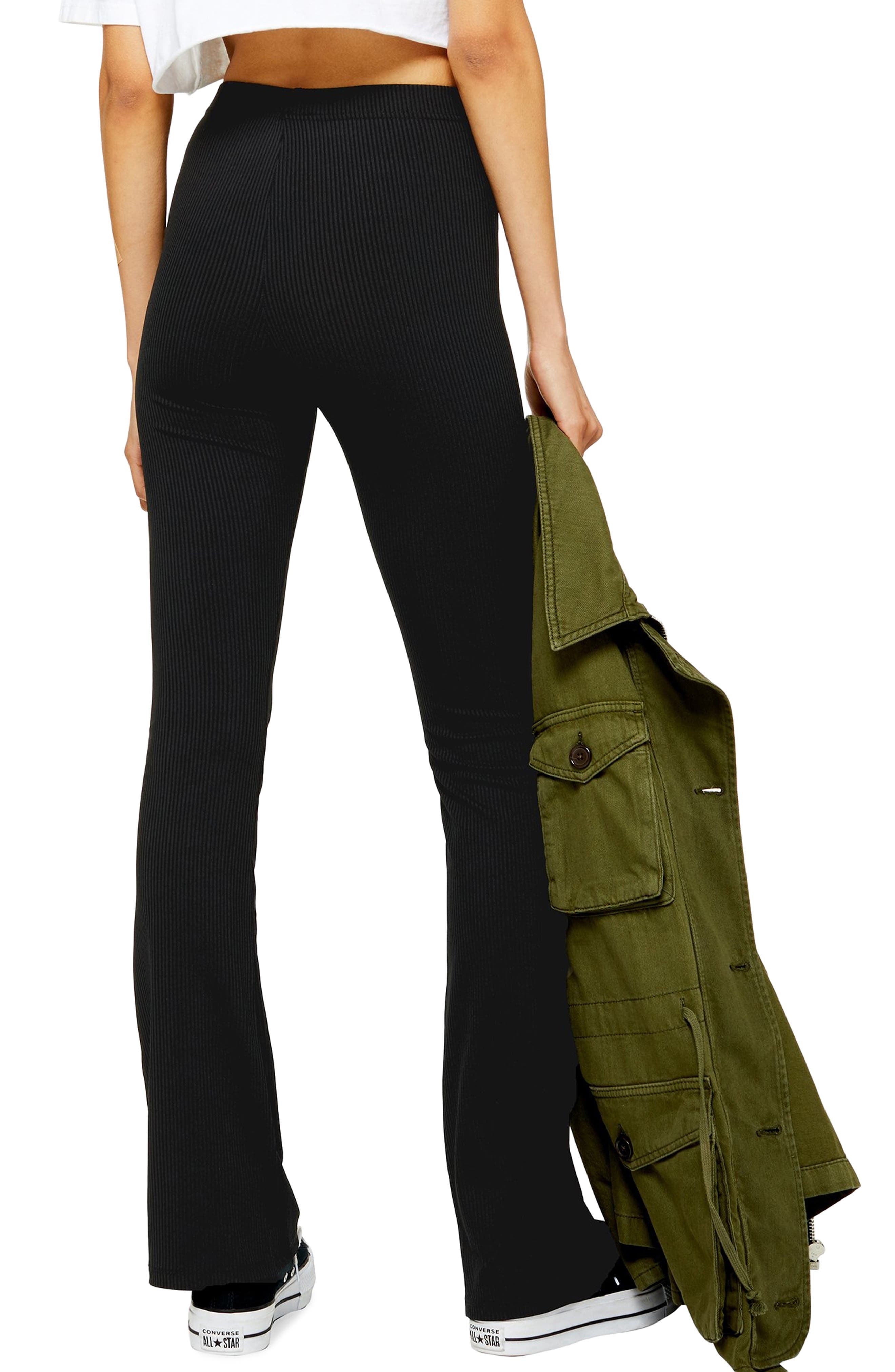 jersey flare pants